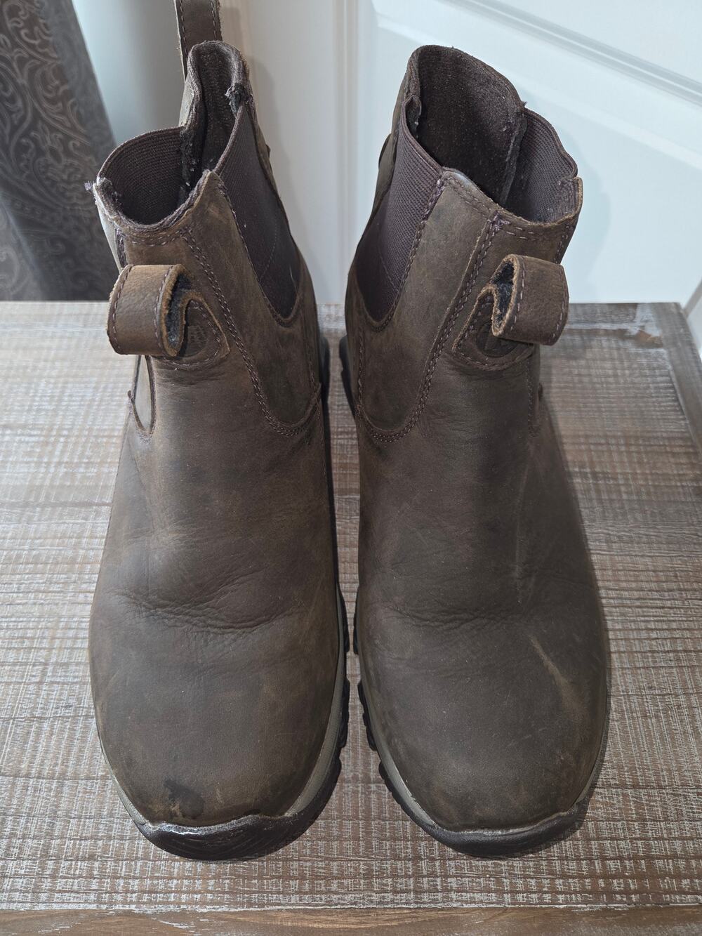 Merrell Men's Moab Adventure 3 Chelsea Waterproof Leather Boots Size 9